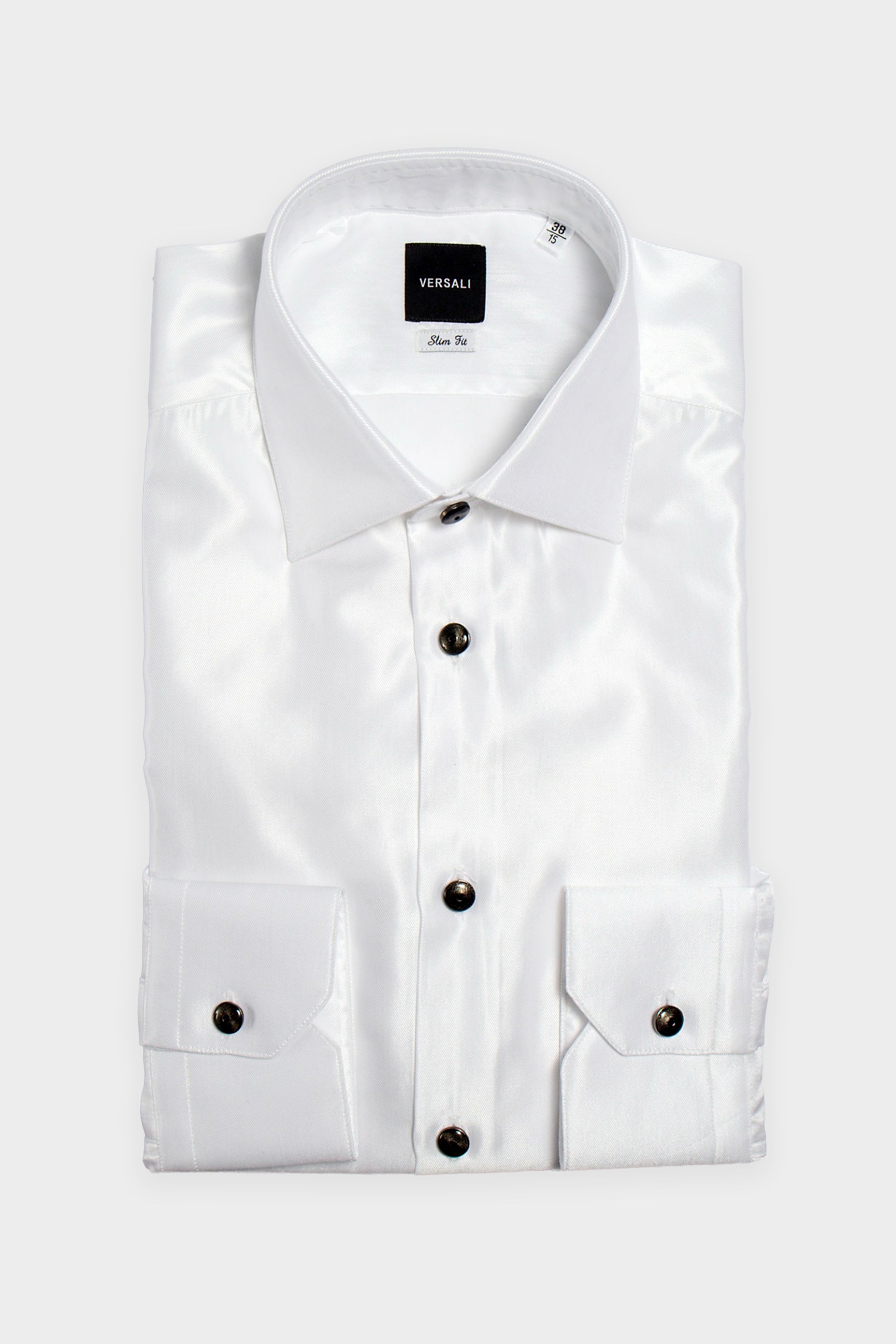 Camicia da cerimonia uomo raso, collezione Andrea Versali
