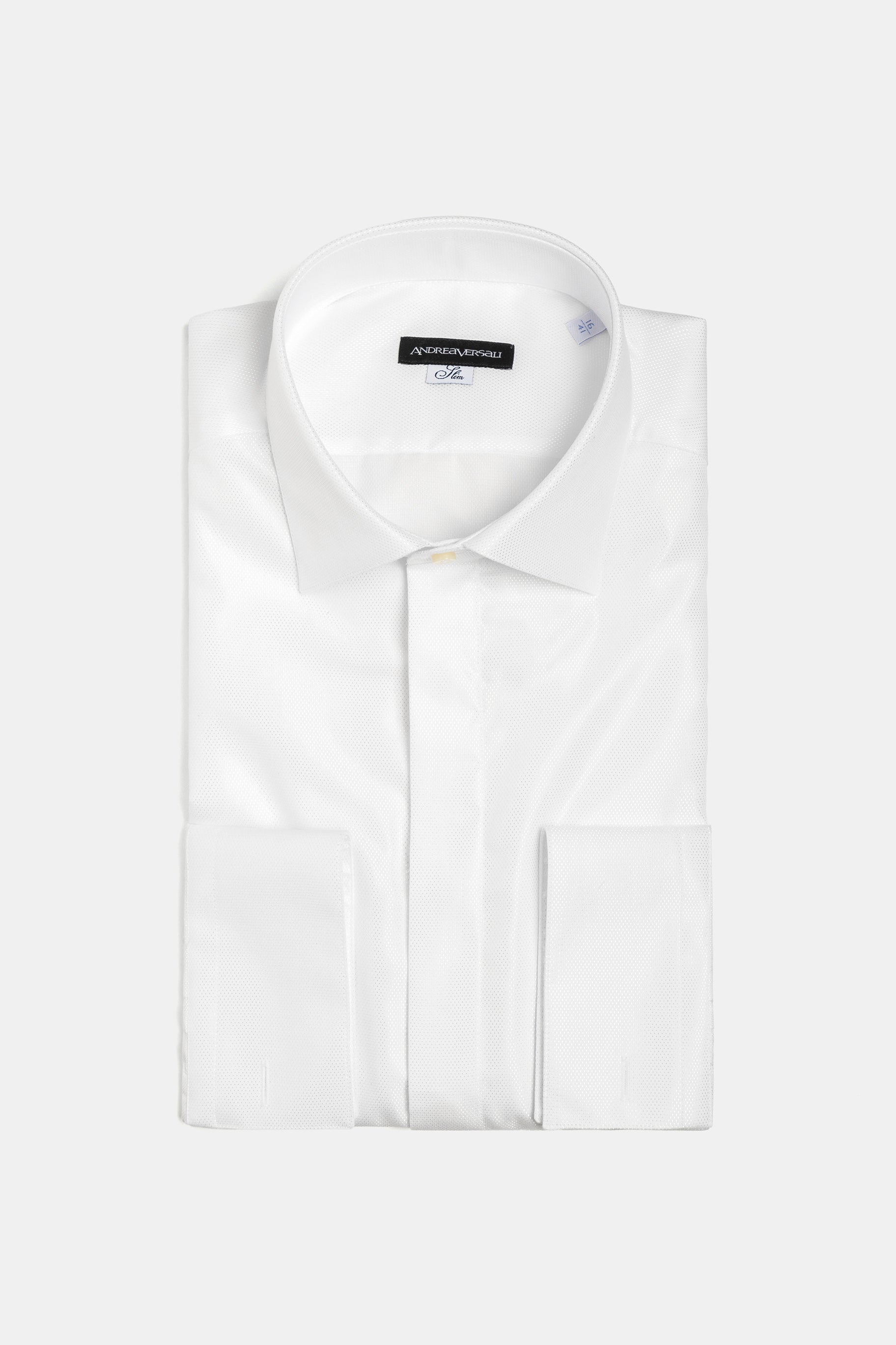Camicia da cerimonia uomo slim, collezione Andrea Versali