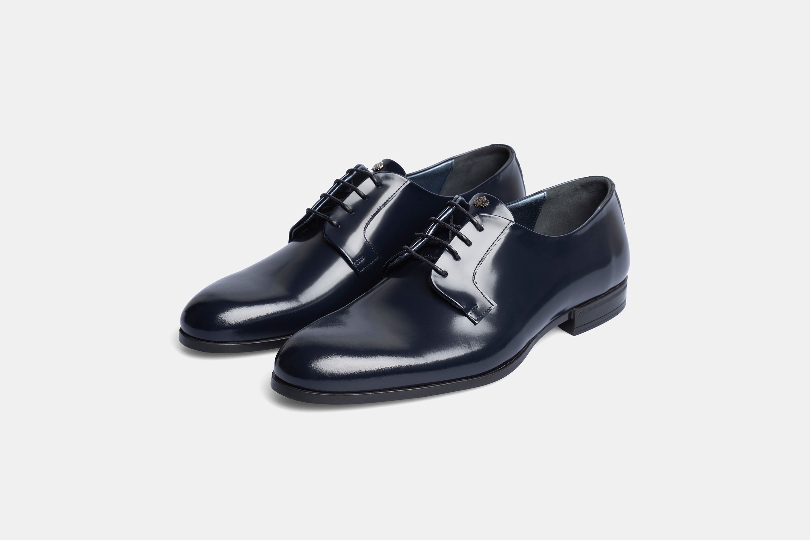 Scarpe da cerimonia uomo blu, collezione Andrea Versali