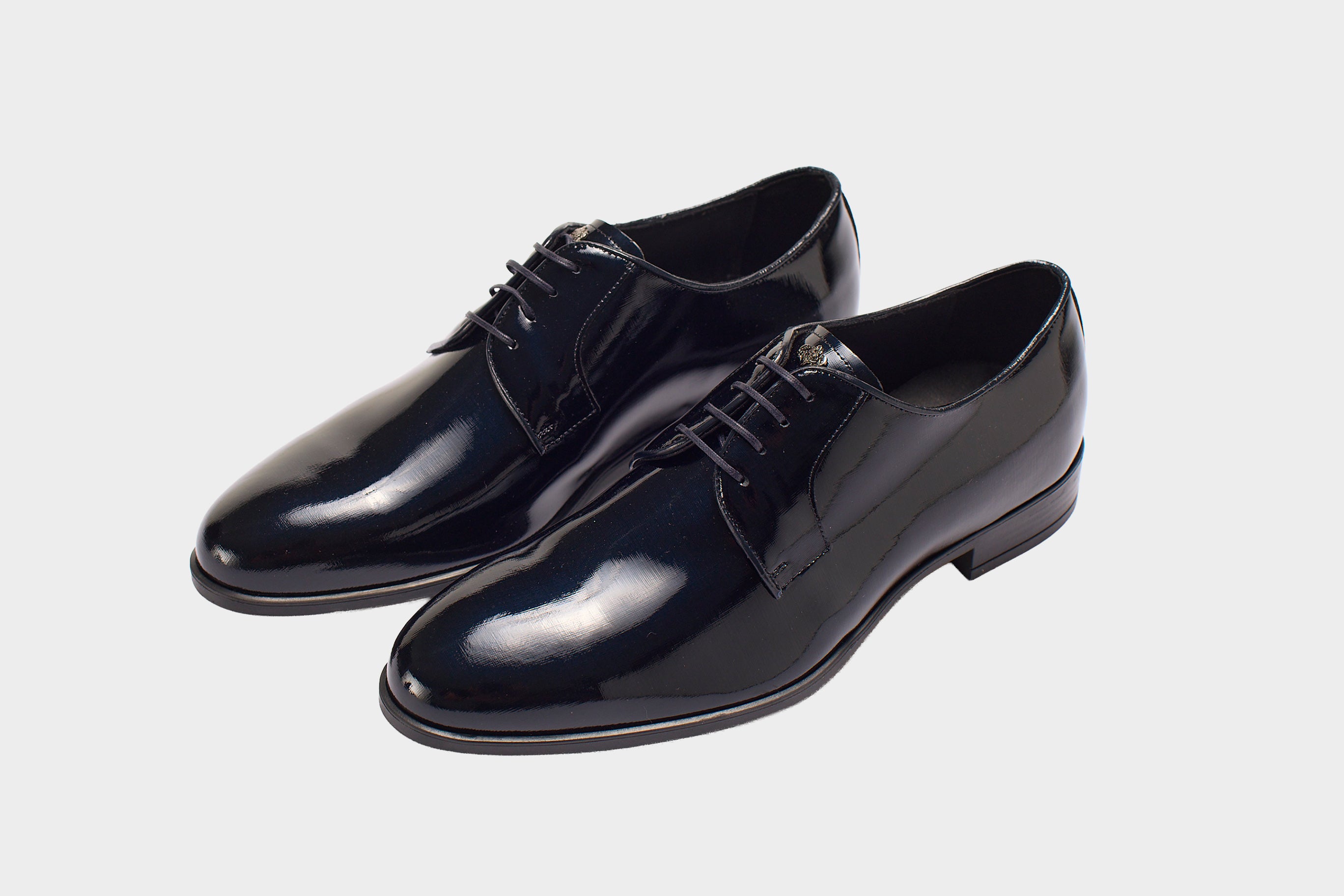 Scarpe da cerimonia uomo blu notte, collezione Andrea Versali
