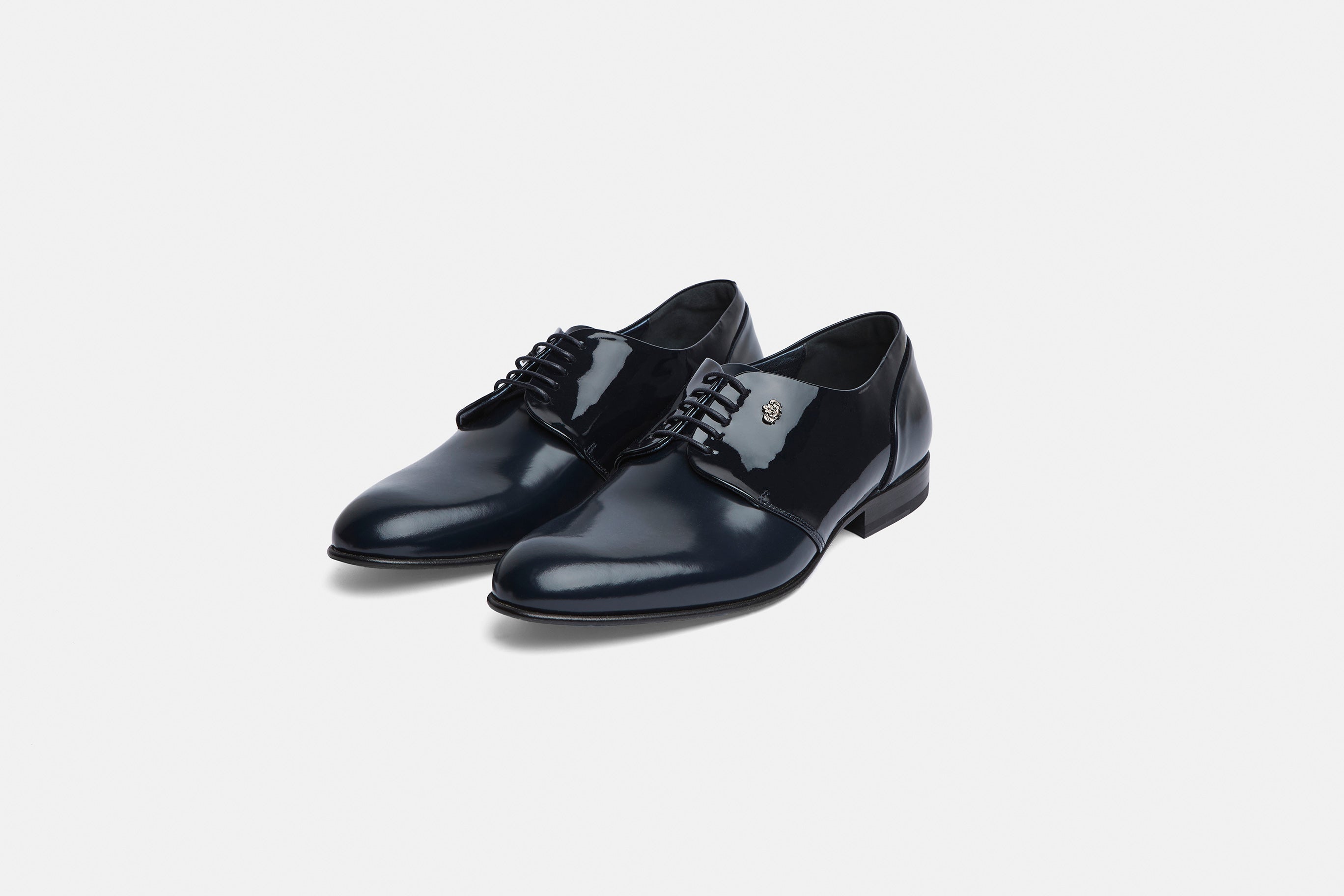 Scarpe da cerimonia uomo blu, collezione Andrea Versali