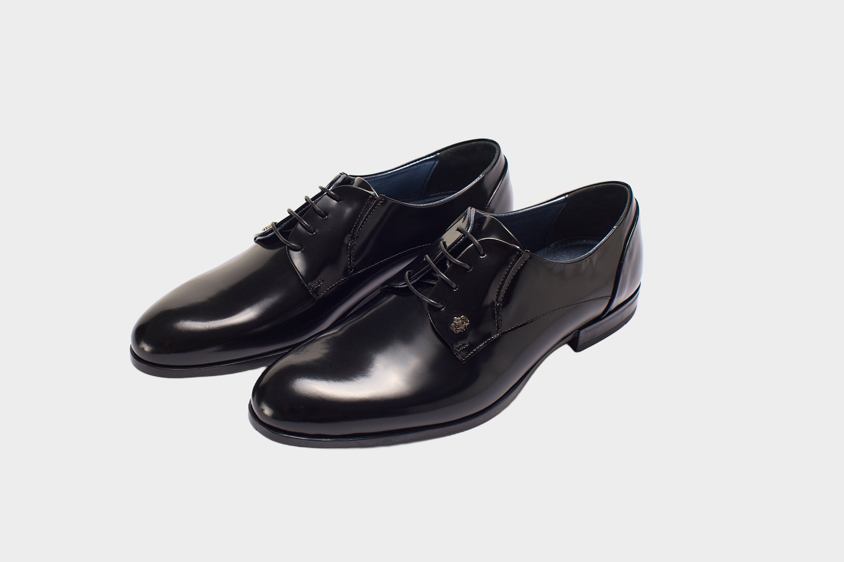 Scarpe da cerimonia uomo nere, collezione Andrea Versali