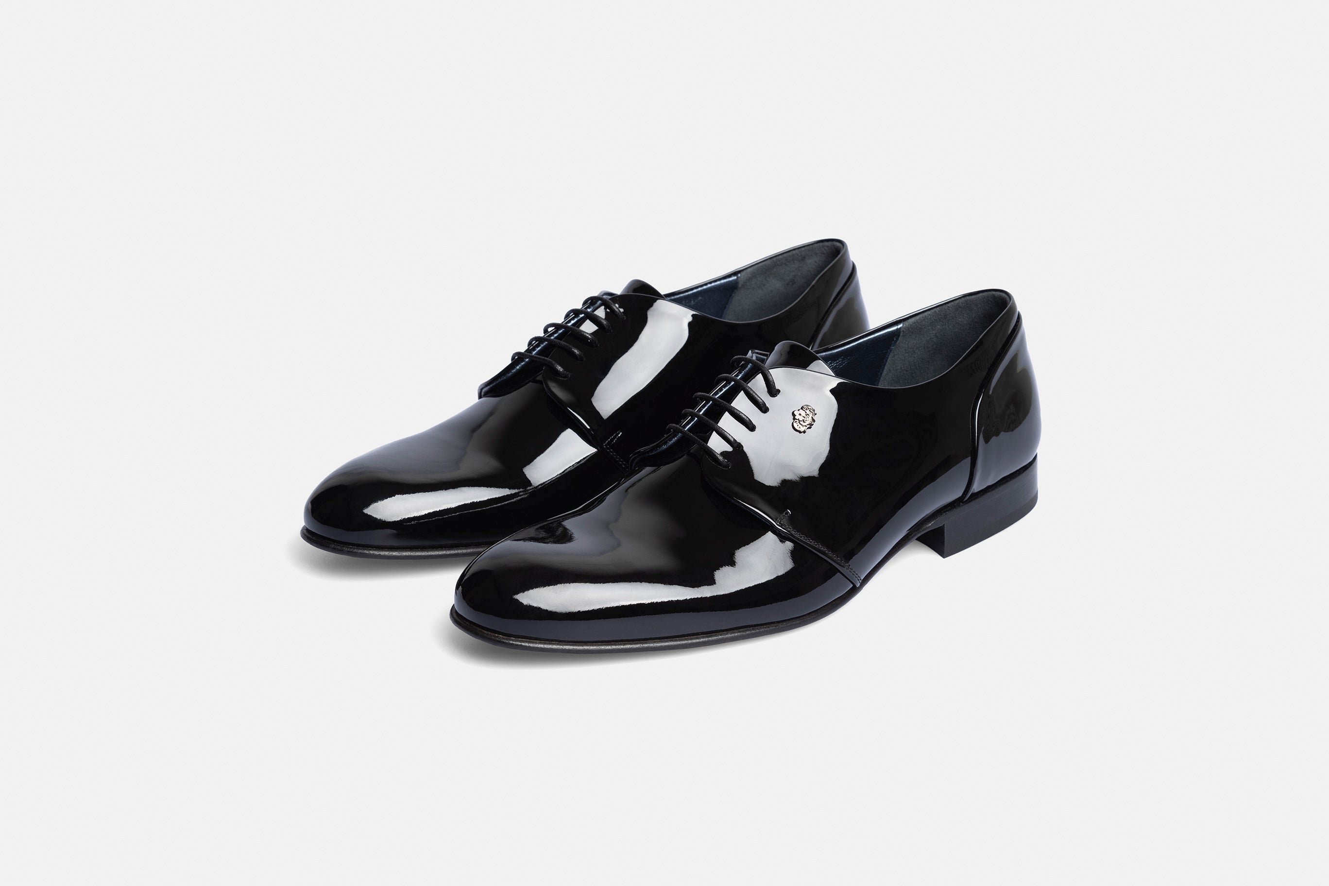 Scarpe da cerimonia uomo nere, collezione Andrea Versali