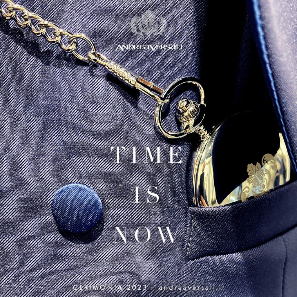 time is now collezione cerimonia uomo 2023 andrea versali
