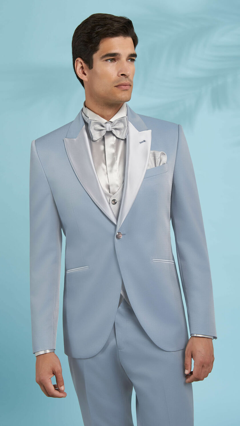 abito celeste beach wedding cerimonia uomo 2023 versali 234 B2